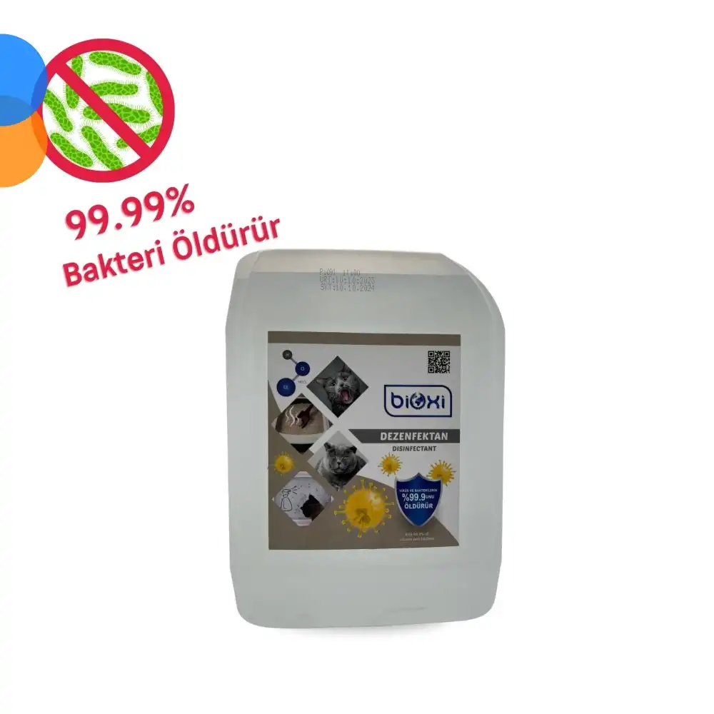 Bioxi Evcil Hayvanlar için Koku Giderici Dezenfektan Parfümsüz 5 LT