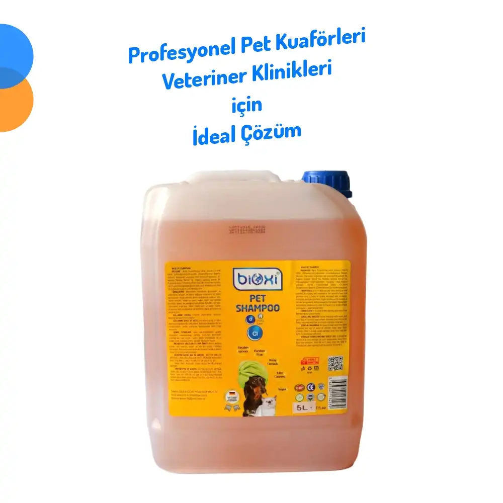 Bioxi Kedi & Köpek Şampuanı 5 LT