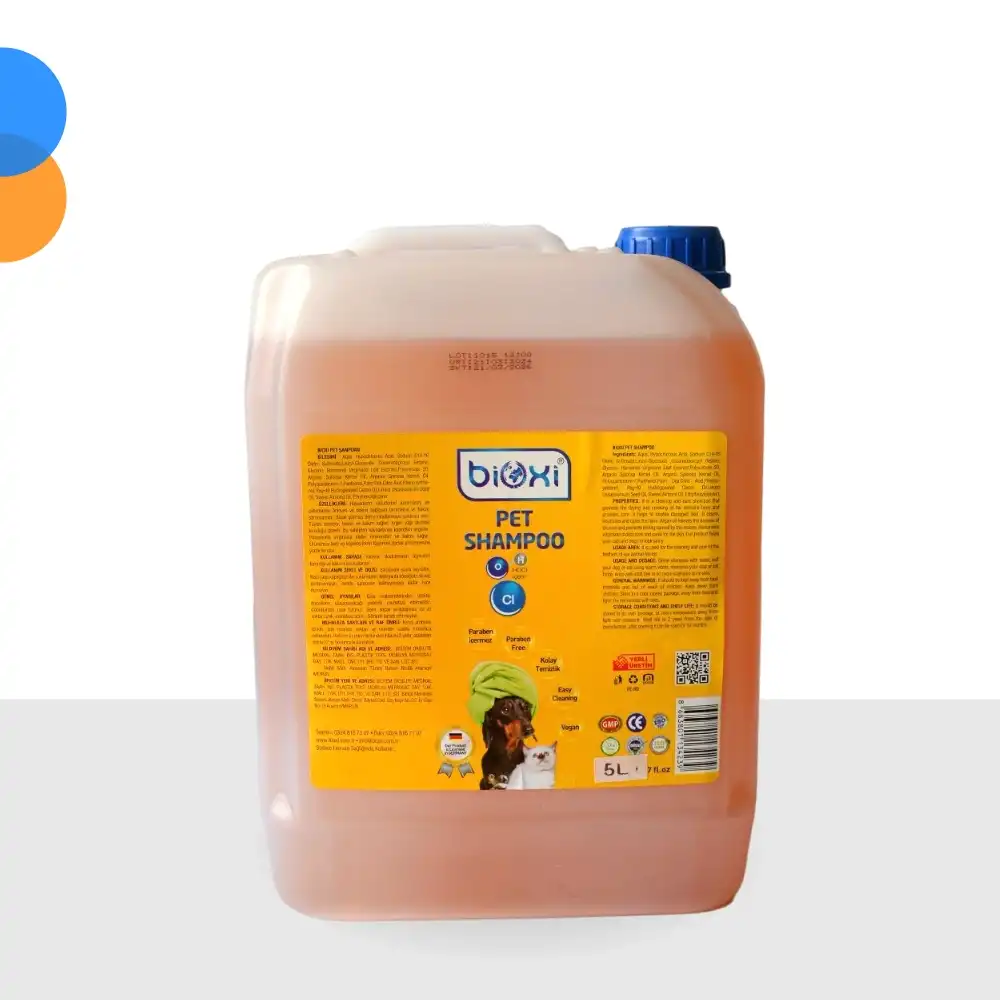 Bioxi Kedi & Köpek Şampuanı 5 LT