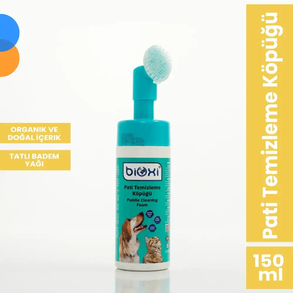 Bioxi Pati Temizleme Köpüğü 150 ML | Ucu Fırçalı Köpük Pompalı