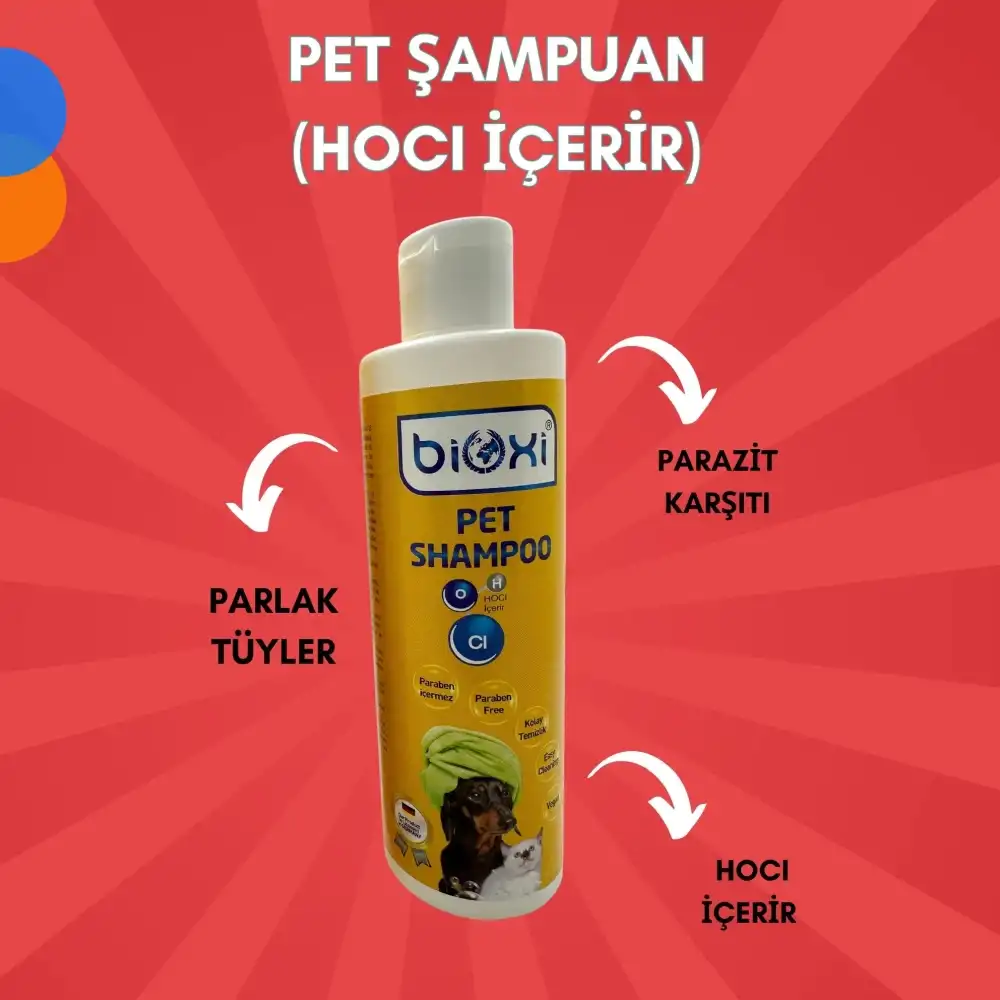 Bioxi Vegan Kedi ve Köpek Şampuanı 200 ml