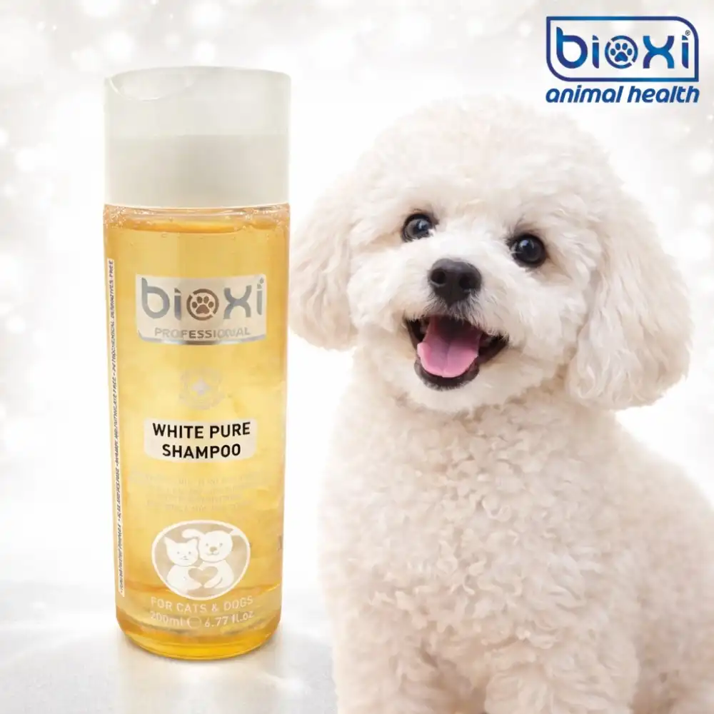 Bioxi White Pure Shampoo (kedi & Köpek Beyaz Tüyler İçin Şampuan) 200ml