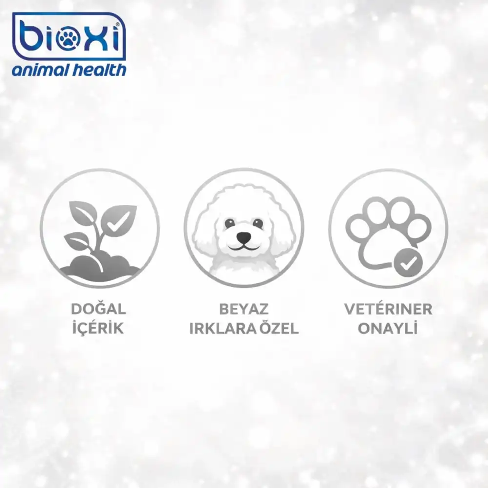 Bioxi White Pure Shampoo (kedi & Köpek Beyaz Tüyler İçin Şampuan) 200ml