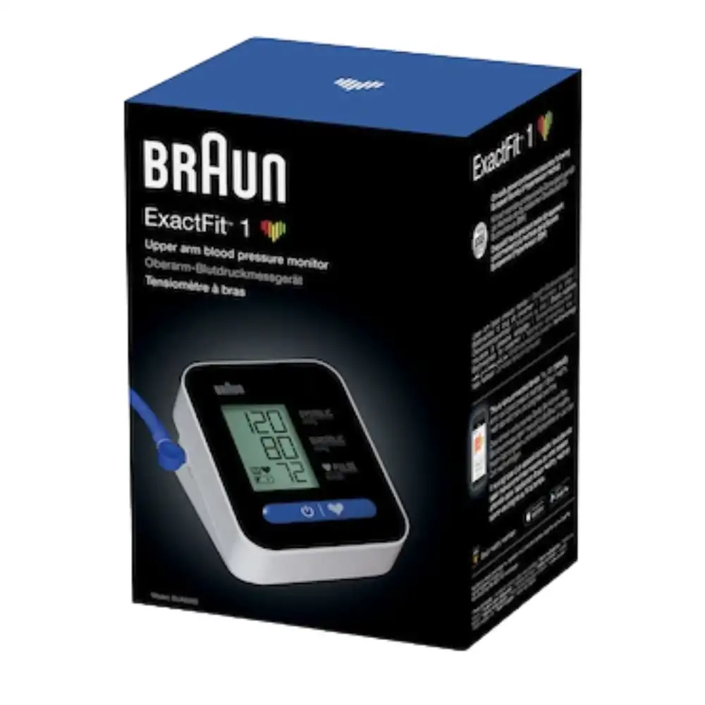 Braun ExactFit 1 BUA 5000 Üst Koldan Ölçer Tansiyon Aleti Siyah