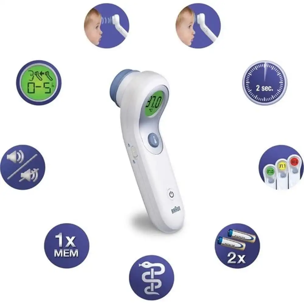 Braun NTF 3000 Temassız Alından Ateş Ölçer