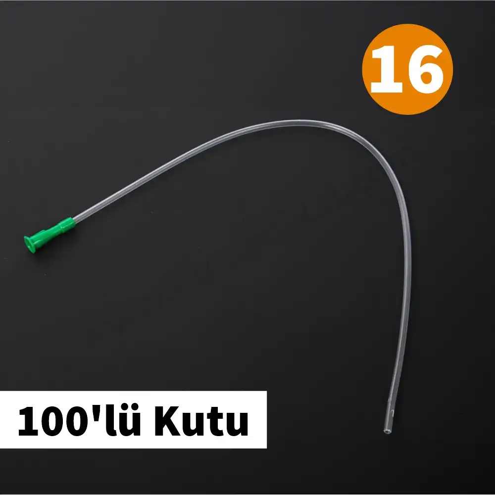 BRP Aspirasyon Sondası 16 CH 100lu Kutu