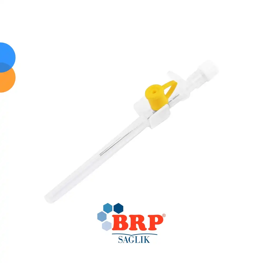 BRP Branül (İntraket) Sarı 24G - 100 lü Kutu