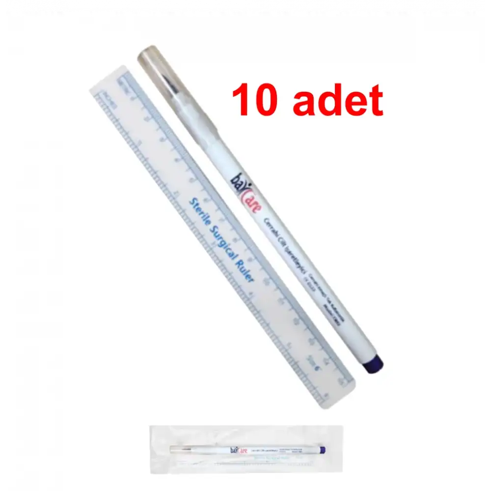 Baycare Steril Cilt İşaretleme Kalemi - 10 adet