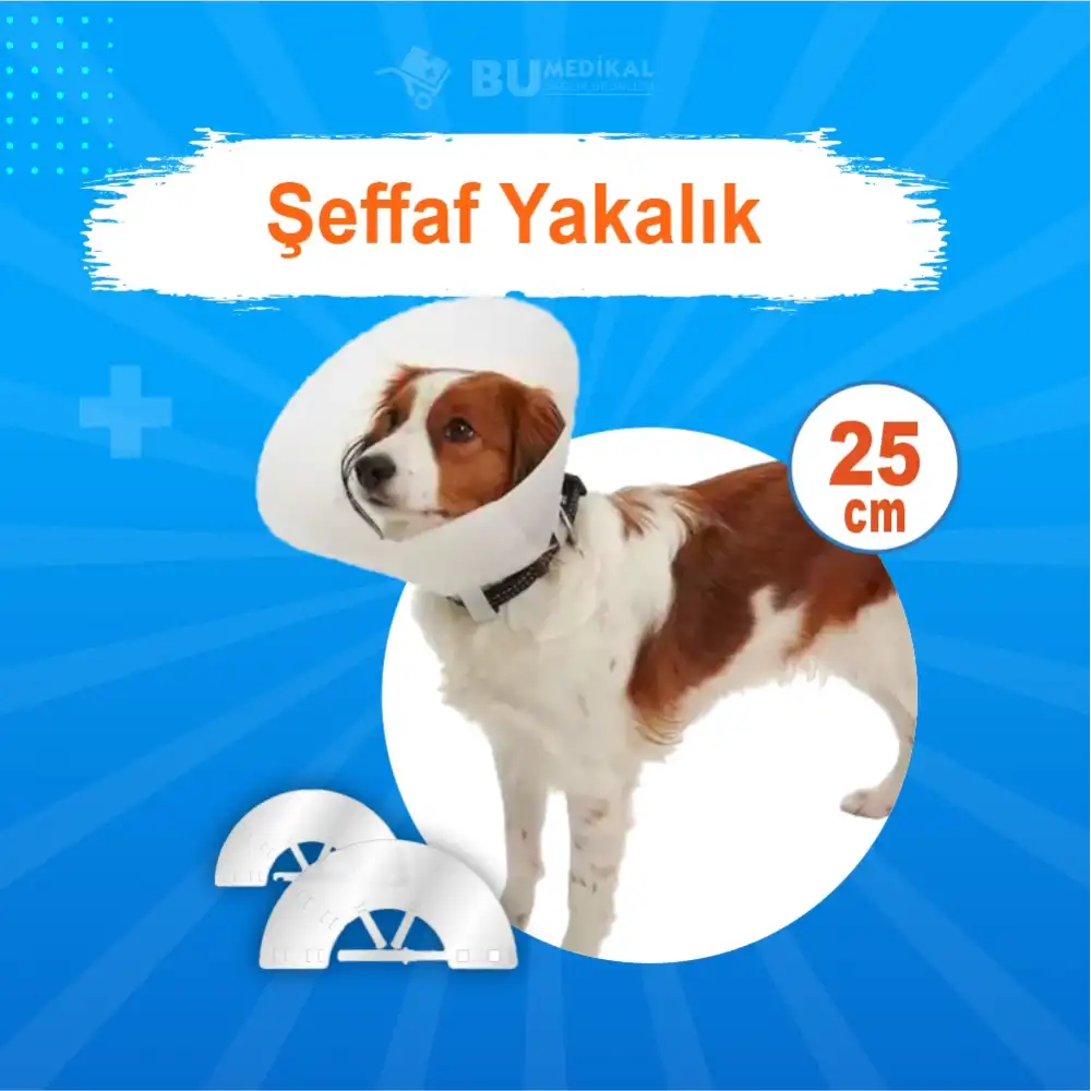 Bu-Med Yakalık Şeffaf 25 cm
