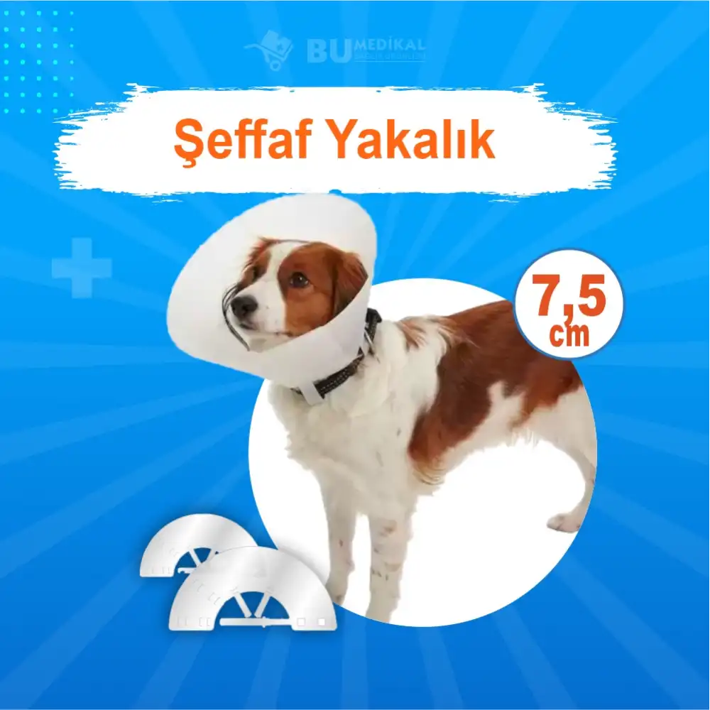 Bu-Med Yakalık Şeffaf 7,5 cm