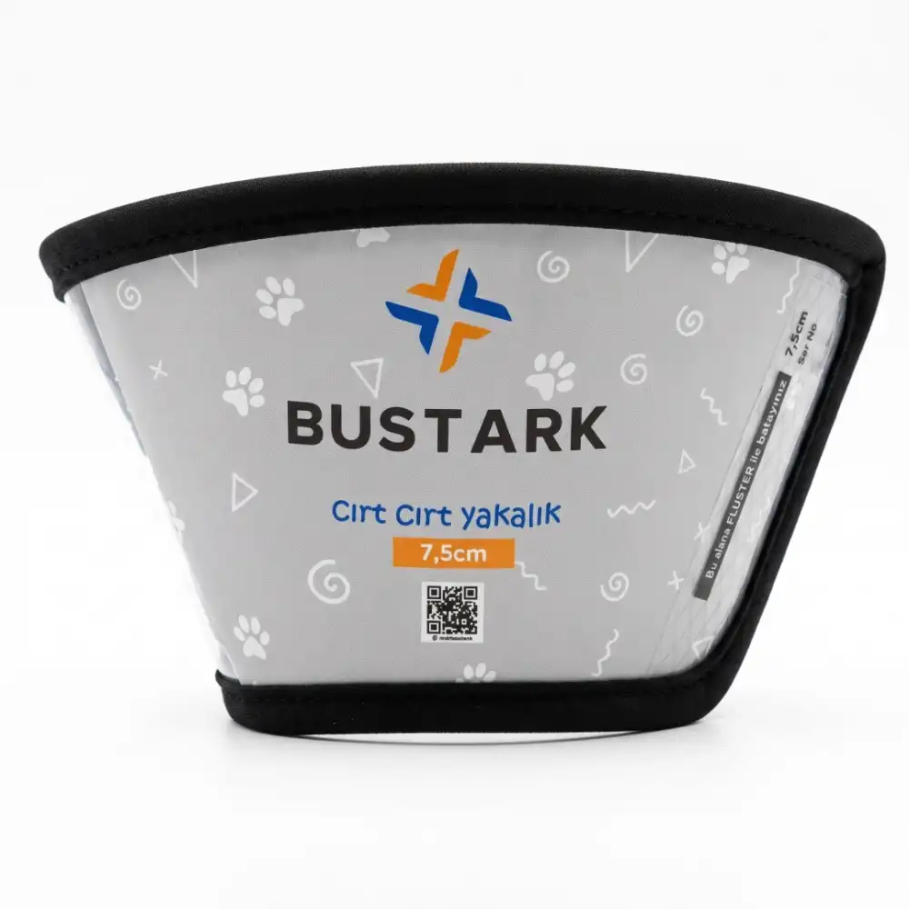 Bustark Cırt Cırtllı Elizabeth Yakalık (Dikişli) - 7,5cm