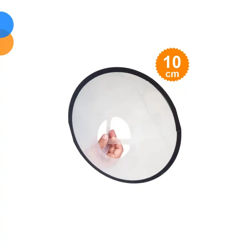 Bustark Kedi Köpek Elizabeth Kauçuk Dikişli Yakalık 10cm