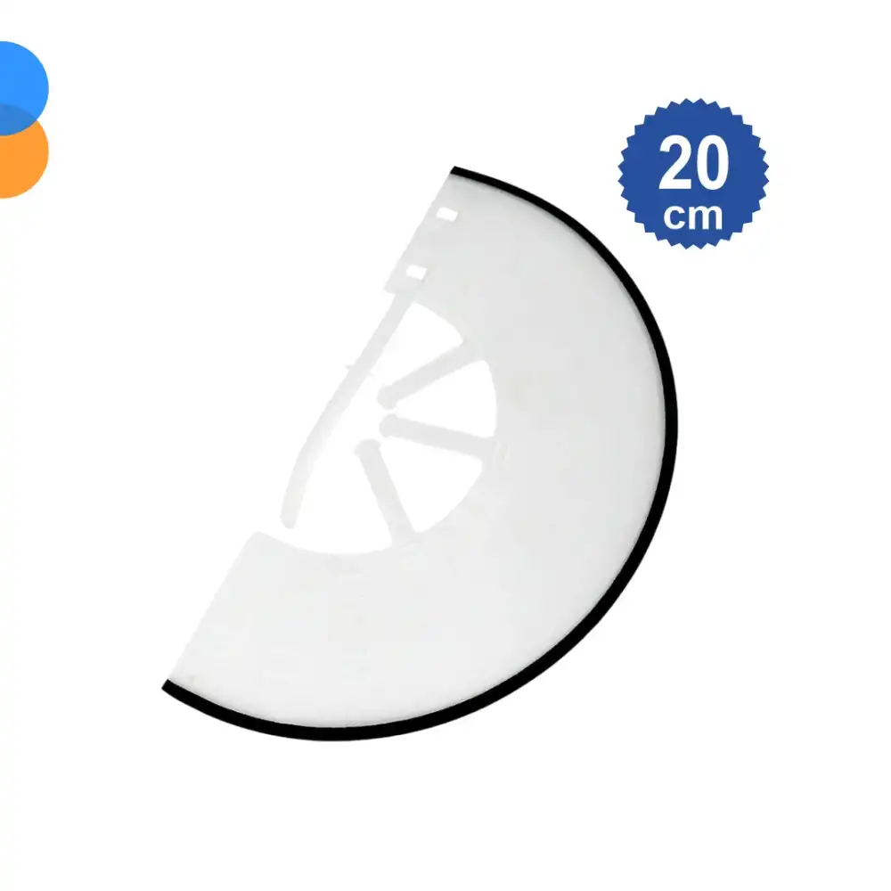 Bustark Kedi Köpek Elizabeth Kauçuk Dikişli Yakalık 20cm