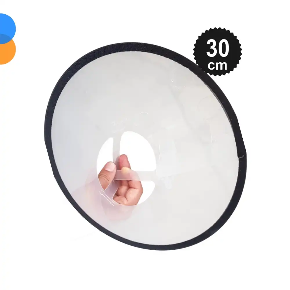 Bustark Kedi Köpek Elizabeth Kauçuk Dikişli Yakalık 30cm