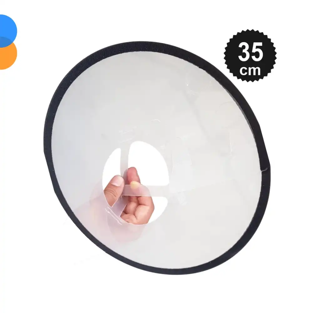 Bustark Kedi Köpek Elizabeth Kauçuk Dikişli Yakalık 35cm