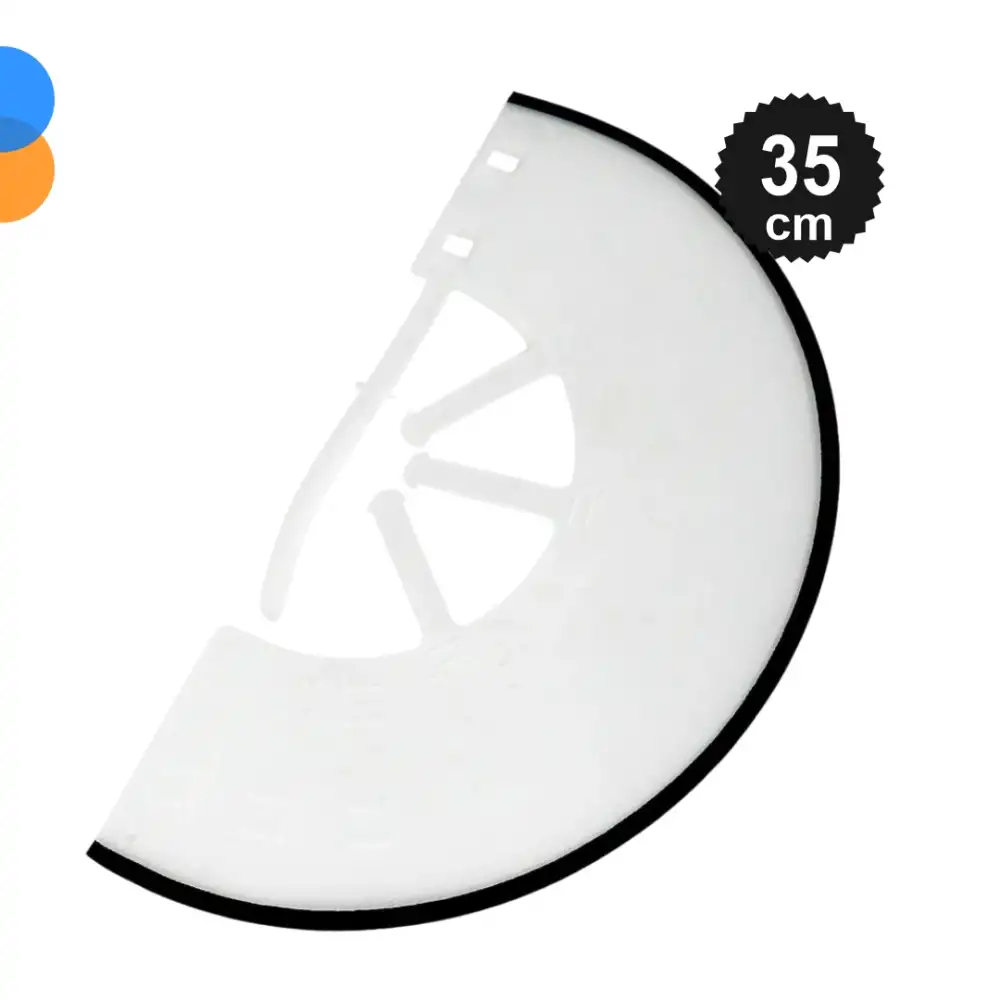 Bustark Kedi Köpek Elizabeth Kauçuk Dikişli Yakalık 35cm