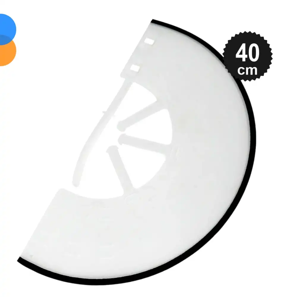 Bustark Kedi Köpek Elizabeth Kauçuk Dikişli Yakalık 40cm