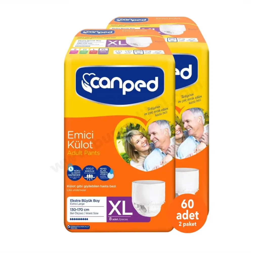 Canped Emici Külot X Large (XL) 60 adet