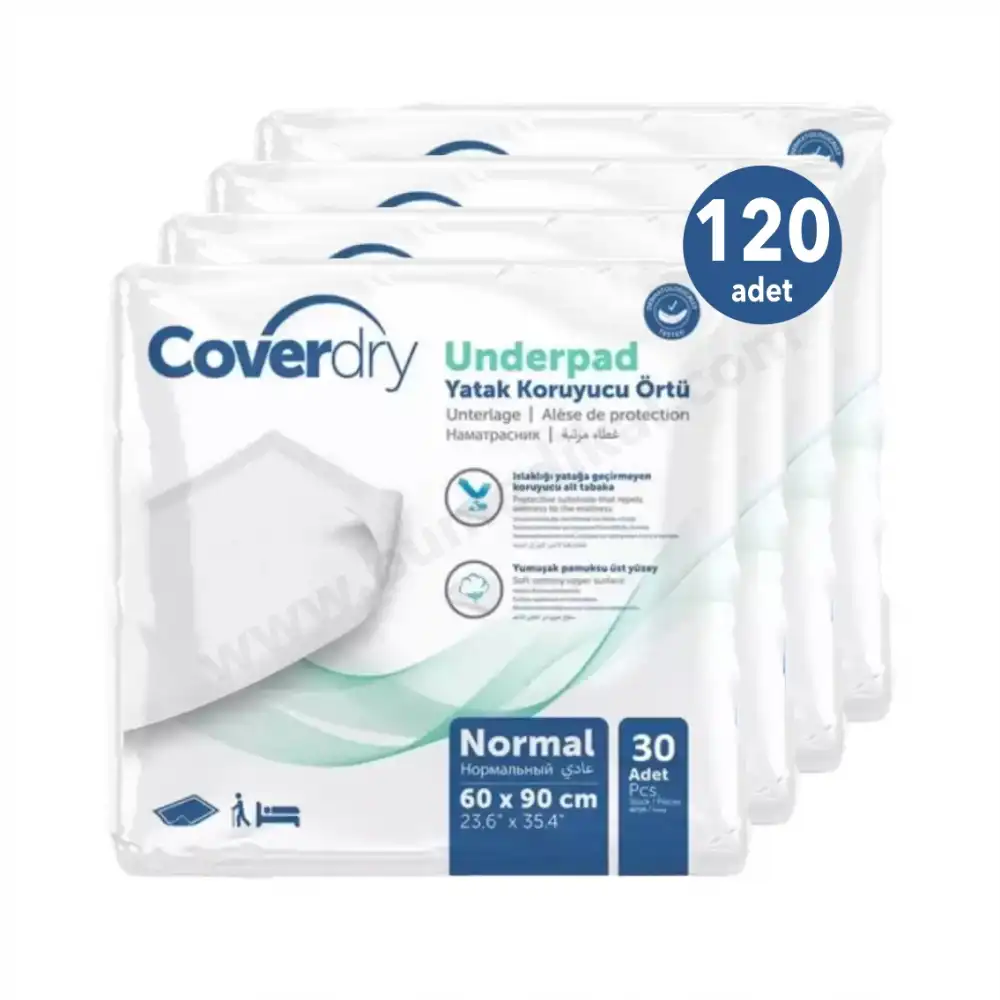 Coverdry Hasta Serme Bezi 60x90cm - 120 Adet