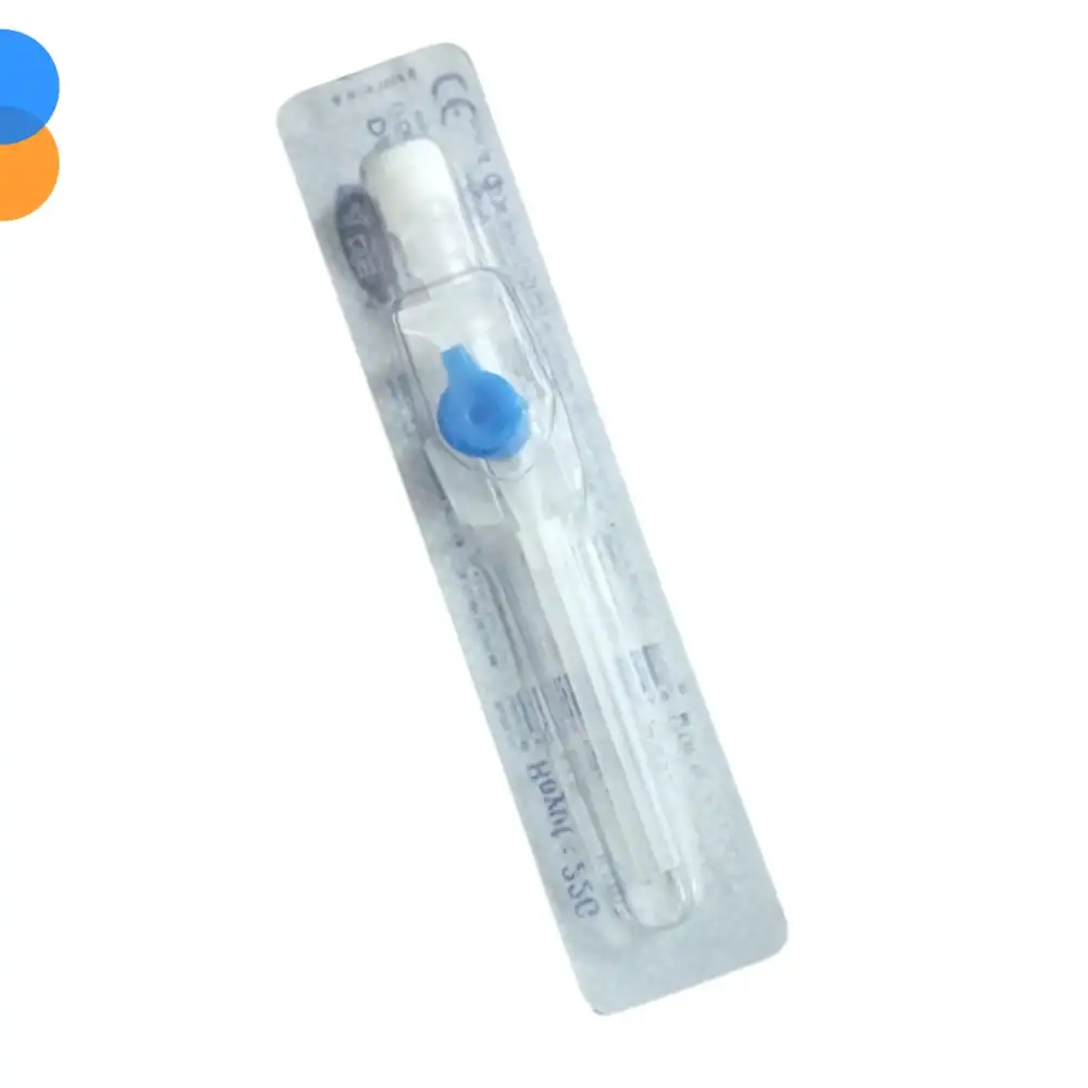 Damla Sağlık Branül (İntraket) Mavi 22G 100 lü Kutu