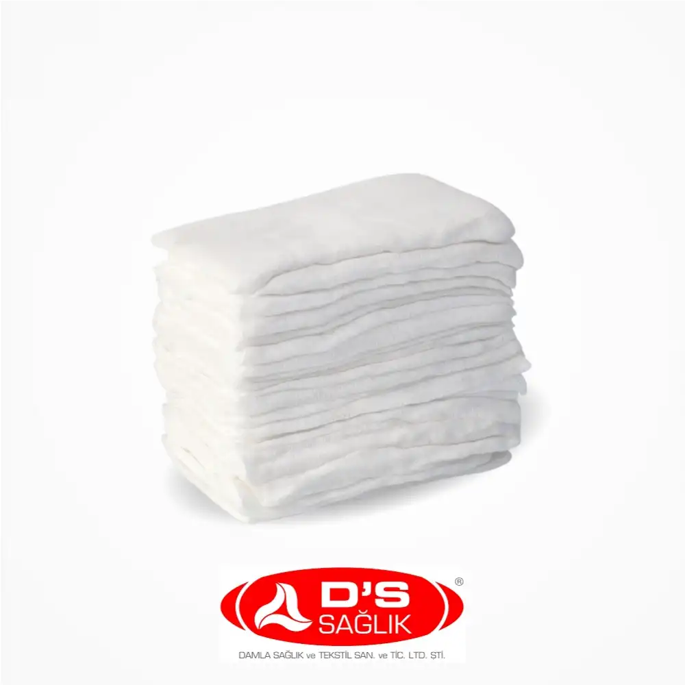 Damla Sağlık Pamuklu Ped Nonsteril 10cm x 15cm - 80li Paket
