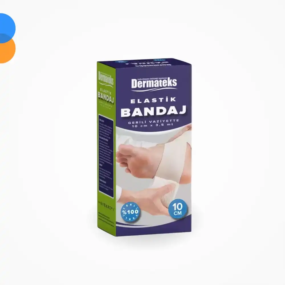 Dermateks Elastik Bandaj 10 cm