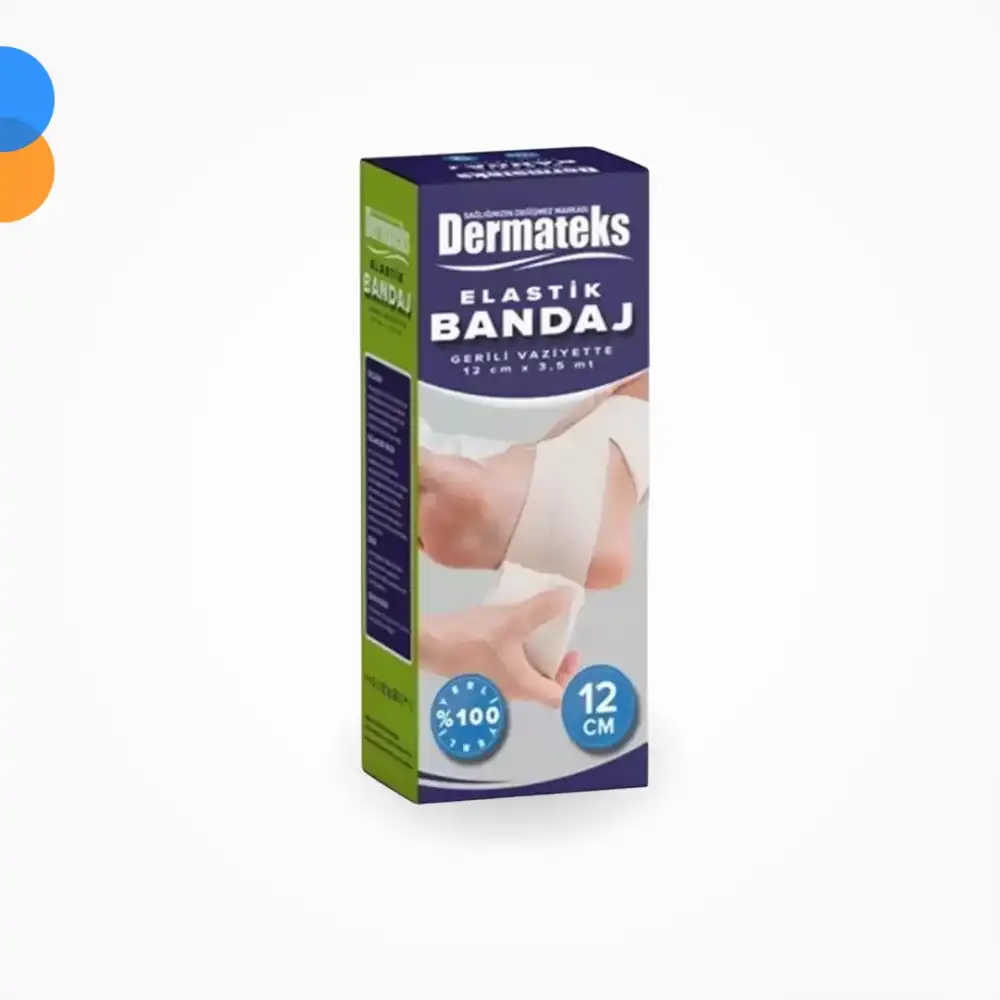 Dermateks Elastik Bandaj 12 cm