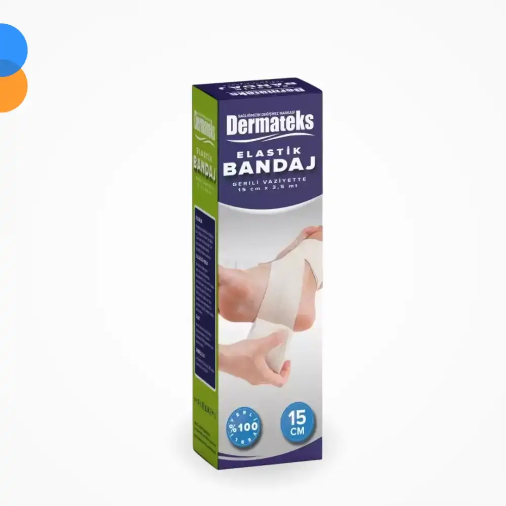 Dermateks Elastik Bandaj 15 cm