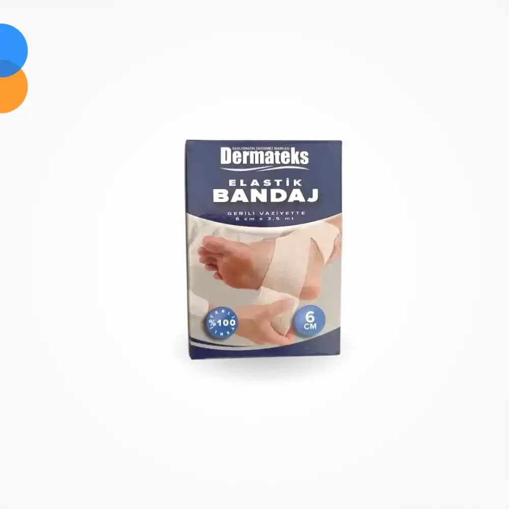 Dermateks Elastik Bandaj 6 cm