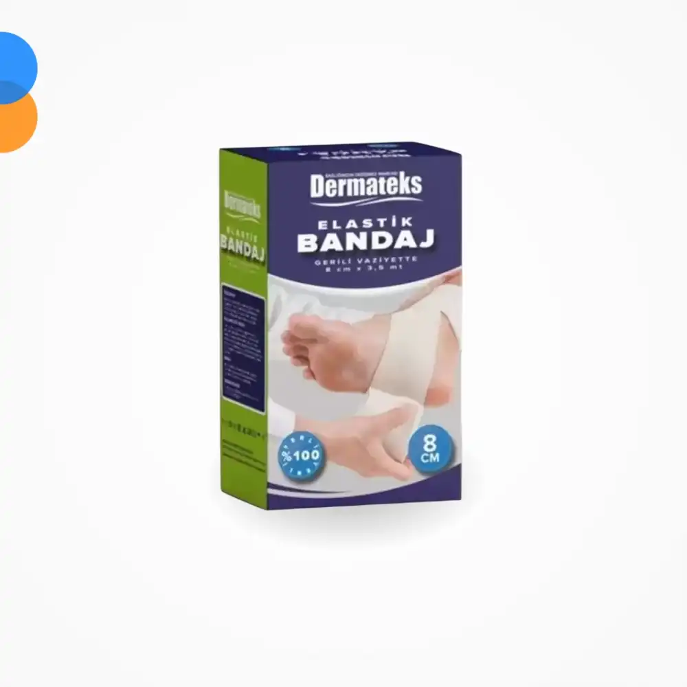 Dermateks Elastik Bandaj 8 cm