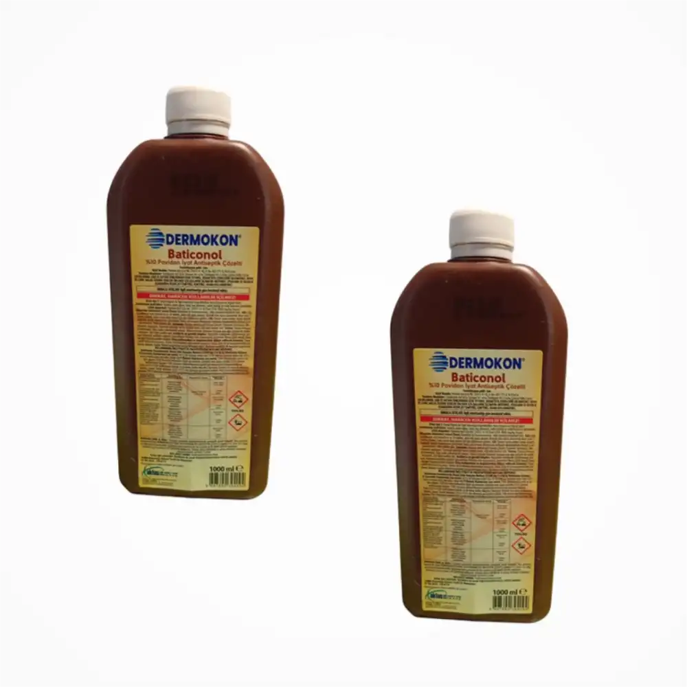 Dermokon Batikon (Antiseptik Çözelti) 1000ml - 2 Adet
