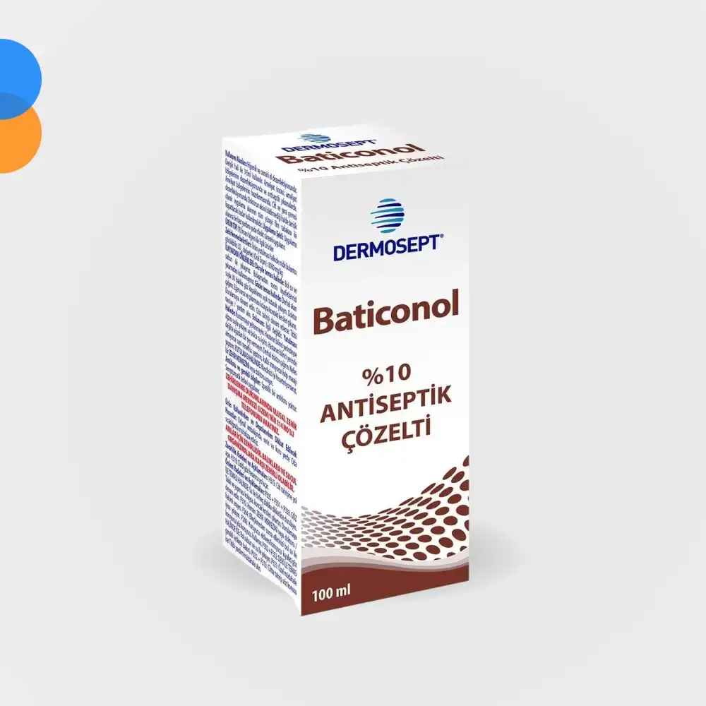 Dermokon Batikon (Antiseptik Çözelti) 100ml - 1 Adet