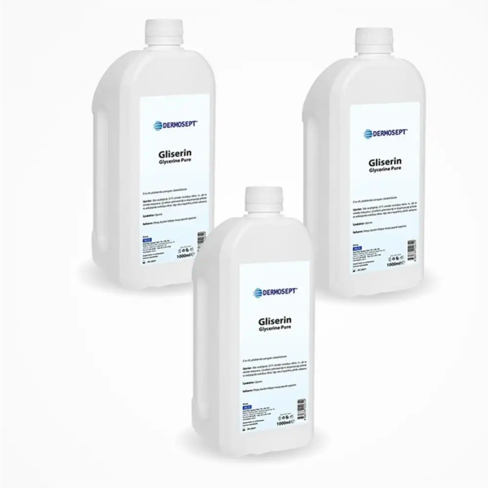 Dermosept Gliserin 1 LT - 3 Adet