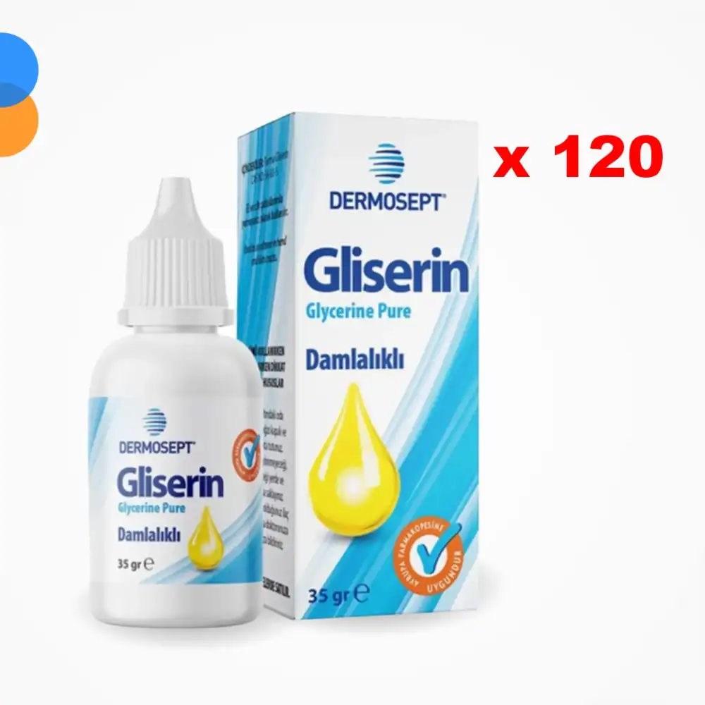 Dermosept Gliserin Damlalık 35gr - 120 Adet