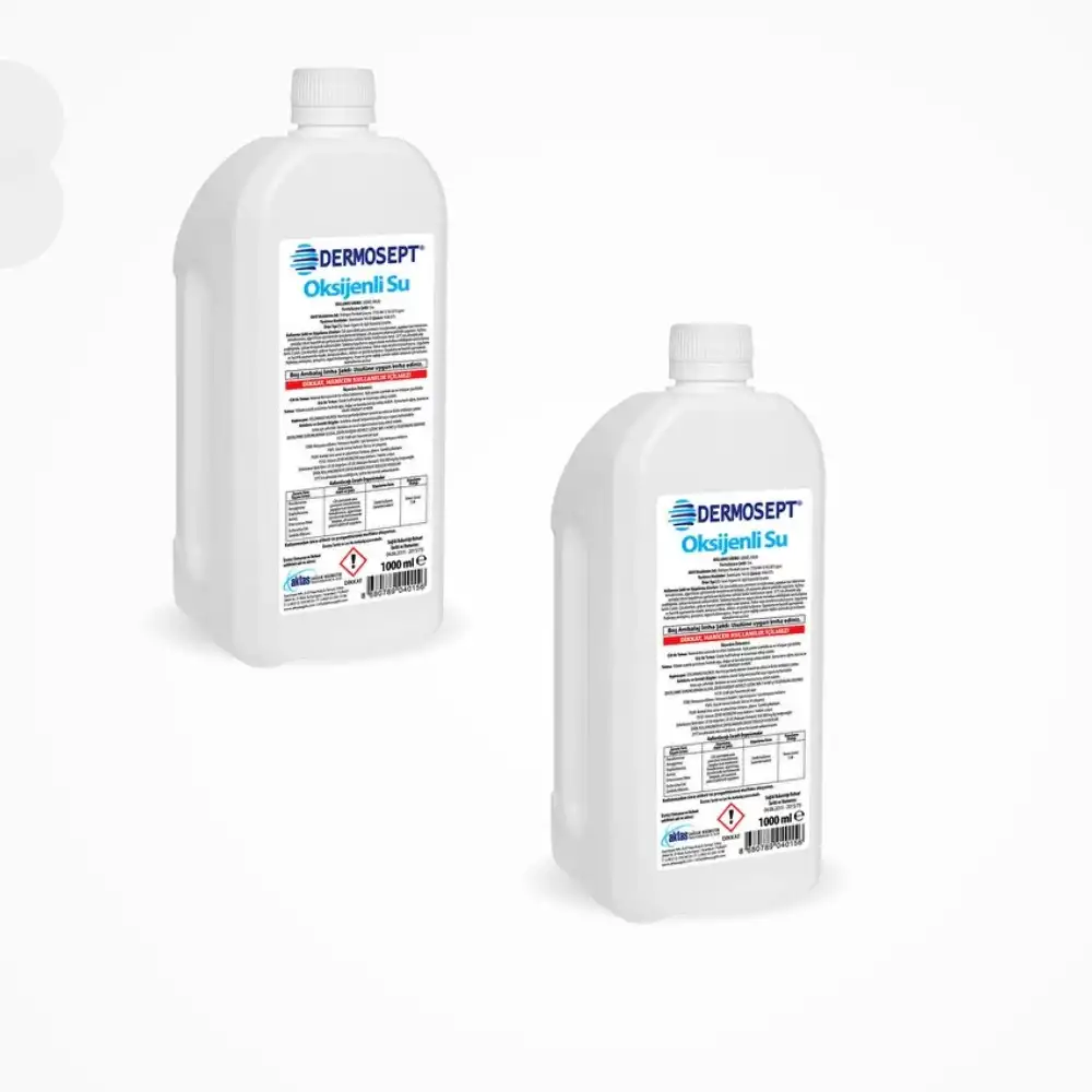Dermosept Oksijenli Su 1 Litre - 2 Adet