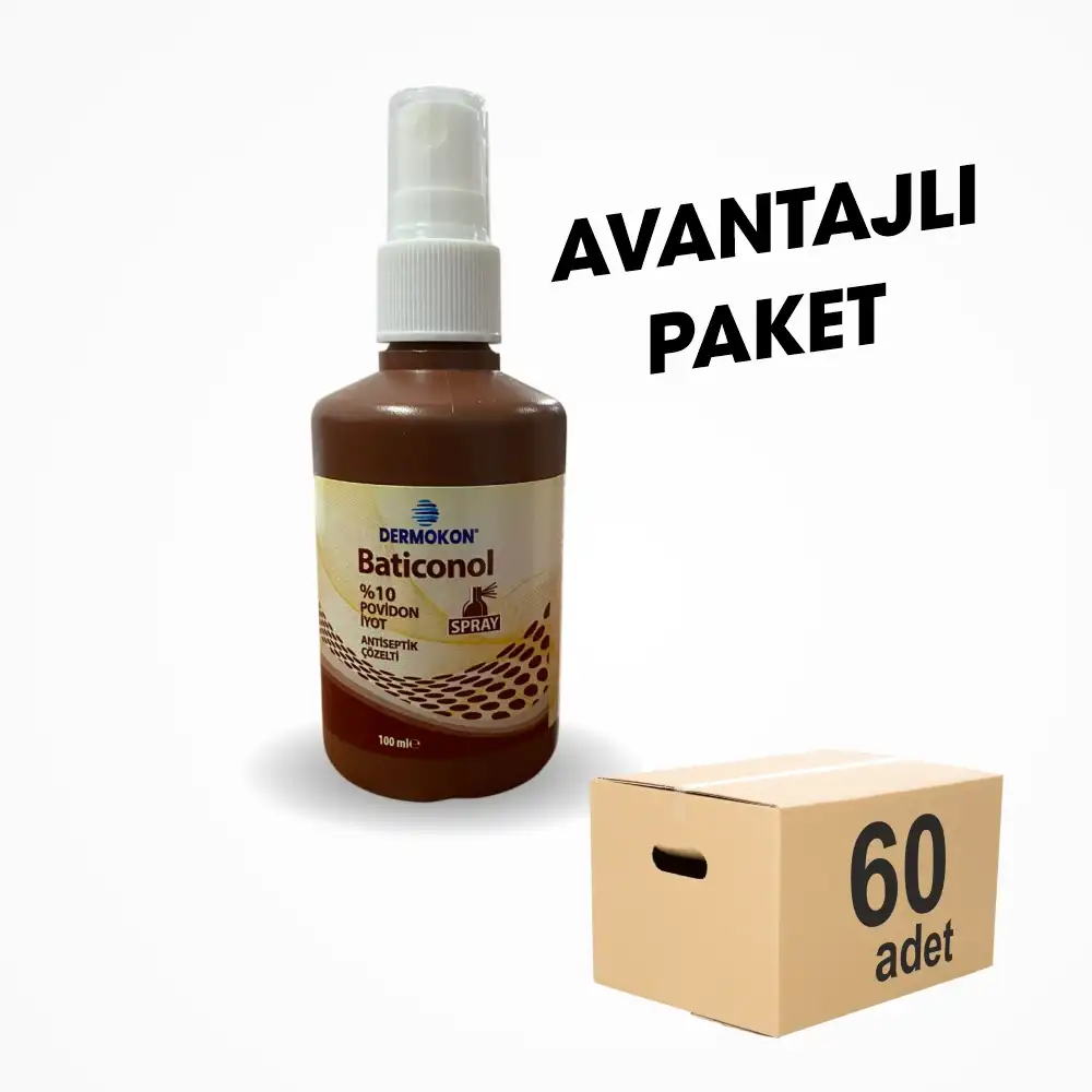 Dermosept Sprey Batikon 100ML - 60 Adet