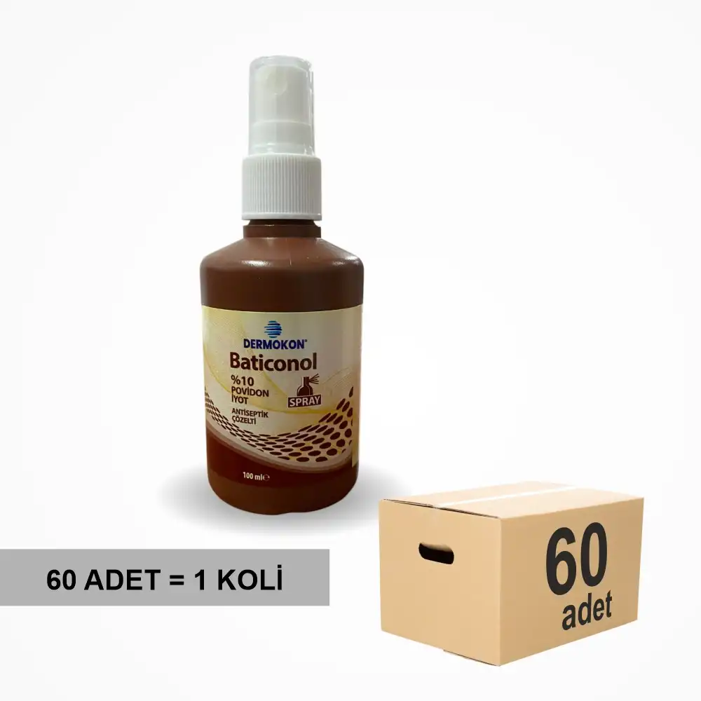 Dermosept Sprey Batikon 100ML - 60 Adet