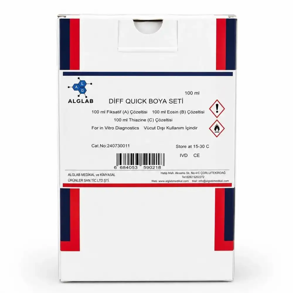 Diff Quick Boya 3lü Seti 100ml