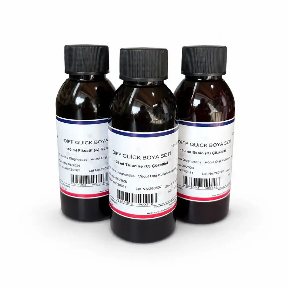 Diff Quick Boya 3lü Seti 100ml