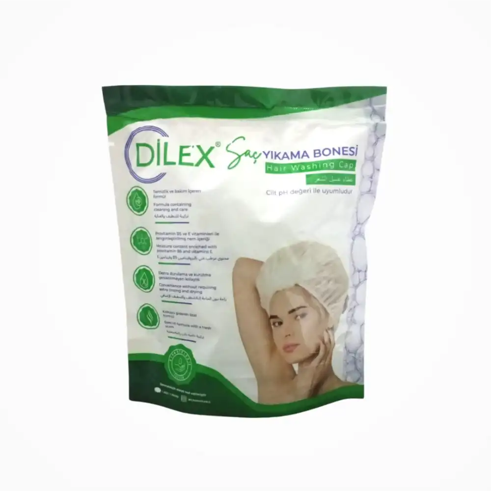 Dilex Hasta Saç Yıkama Bonesi - 5 Adet