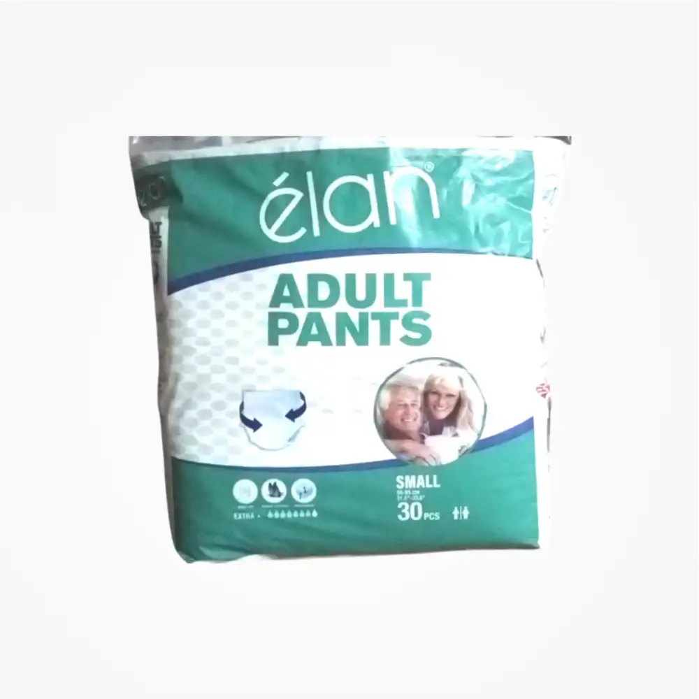 Elan Yetişkin Hasta Bezi Külotlu (S) Small - 30lu Paket x 2 (60 Adet)
