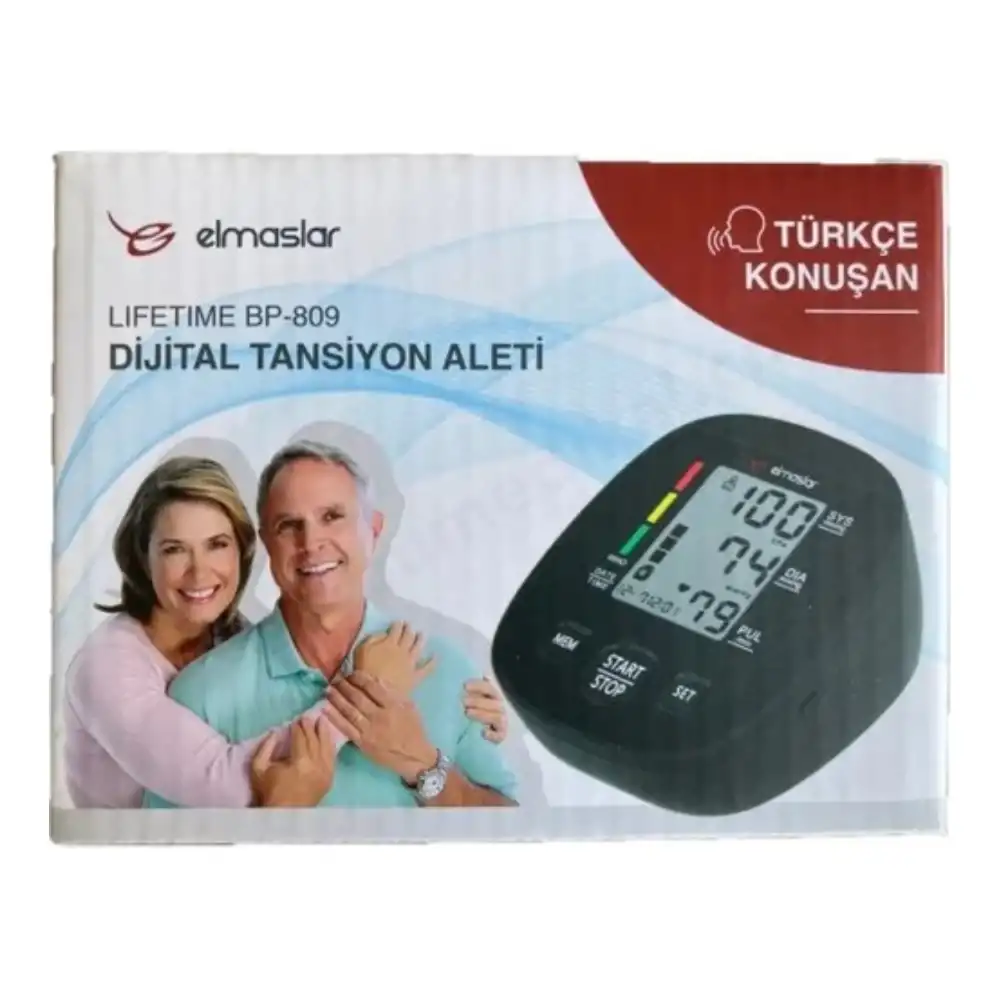 Elmaslar Koldan Türkçe Konuşan Tansiyon Aleti LIFETIMEBP-809