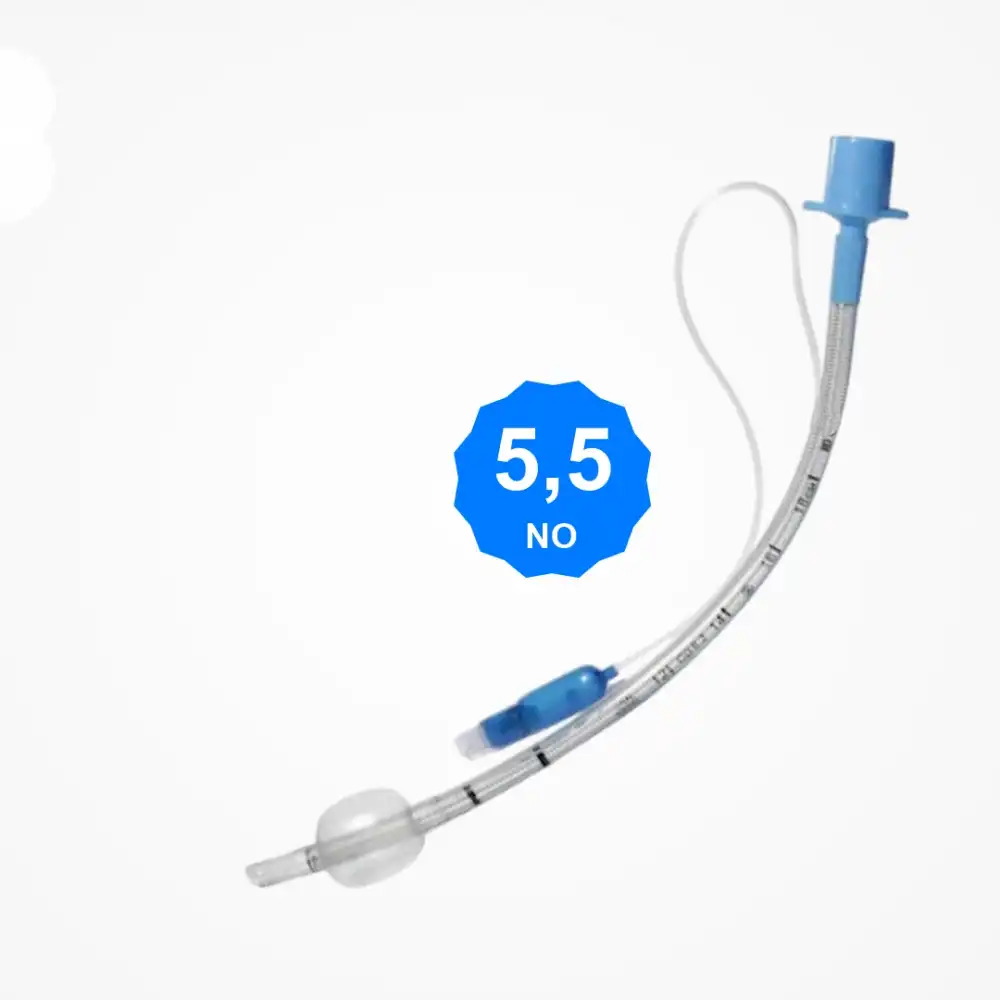 Endotrakeal Tüp (Entübasyon Tüpü) Spiralli Balonlu No: 5,5