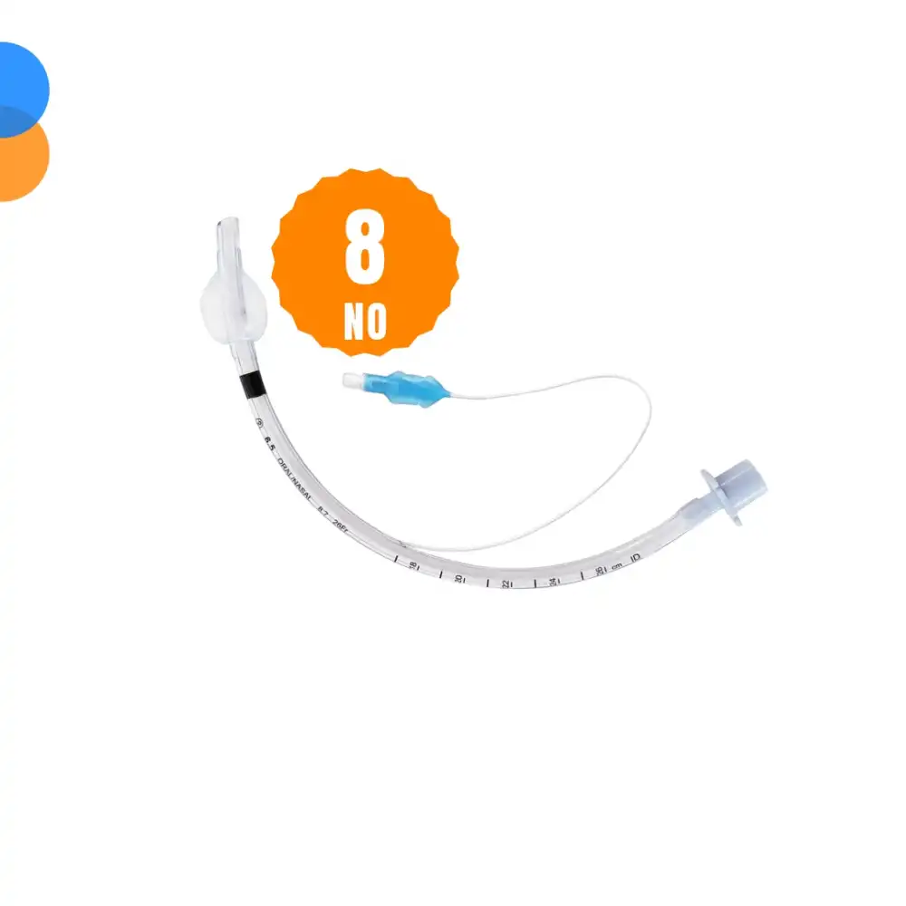 Entübasyon Tüpü (Endotrakeal tüp) Kaflı (Balonlu) No: 8