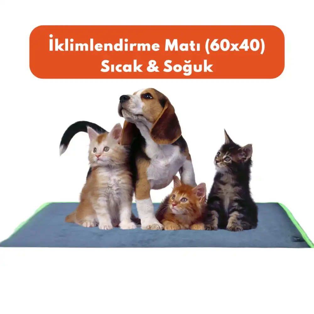 Evcil Hayvanlar İçin Soğuk Sıcak Kullanılabilen İklimlendirme Matı 60x40cm