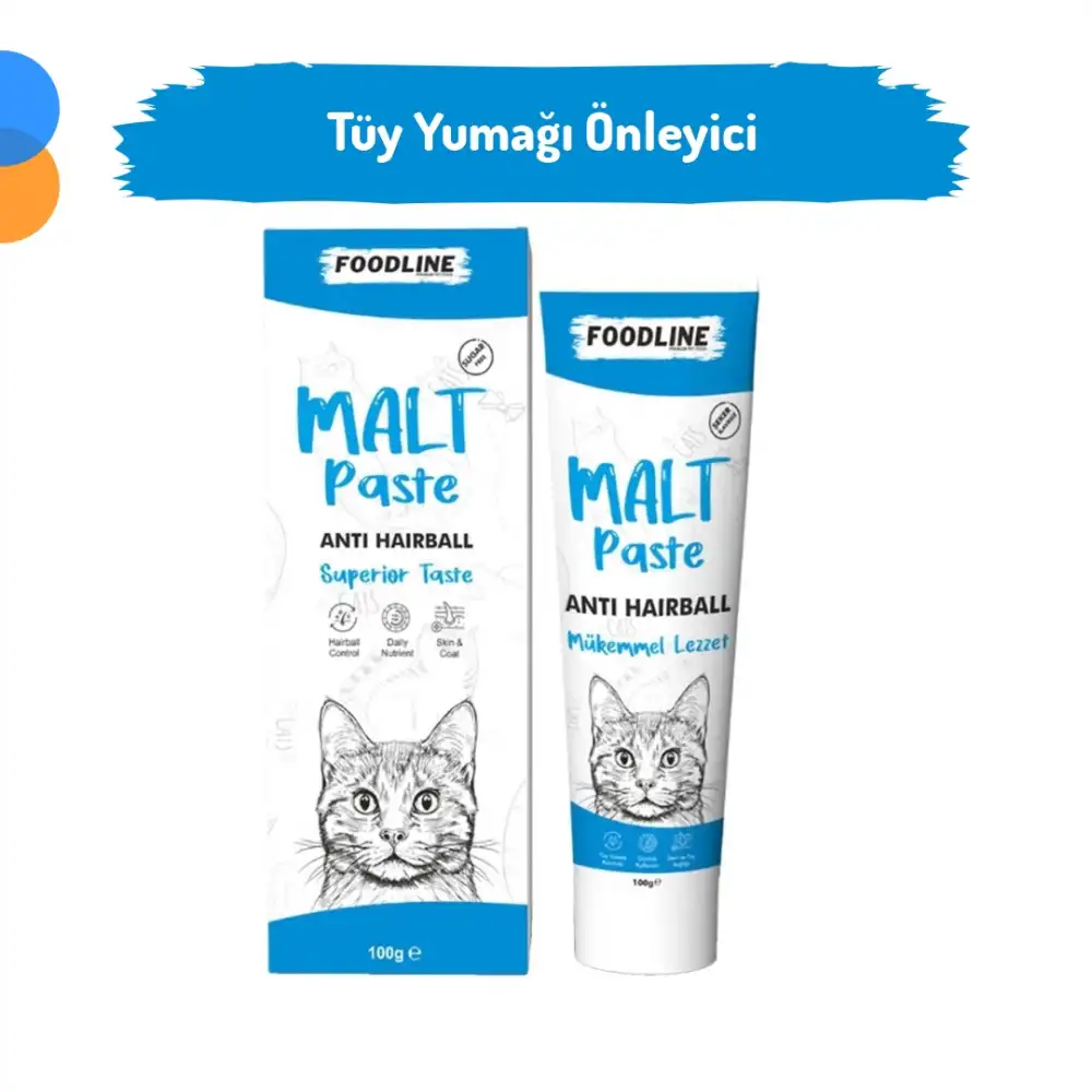 Foodline Anti-Hairball Malt Macun 100gr | Tüy Yumağı Önleyici