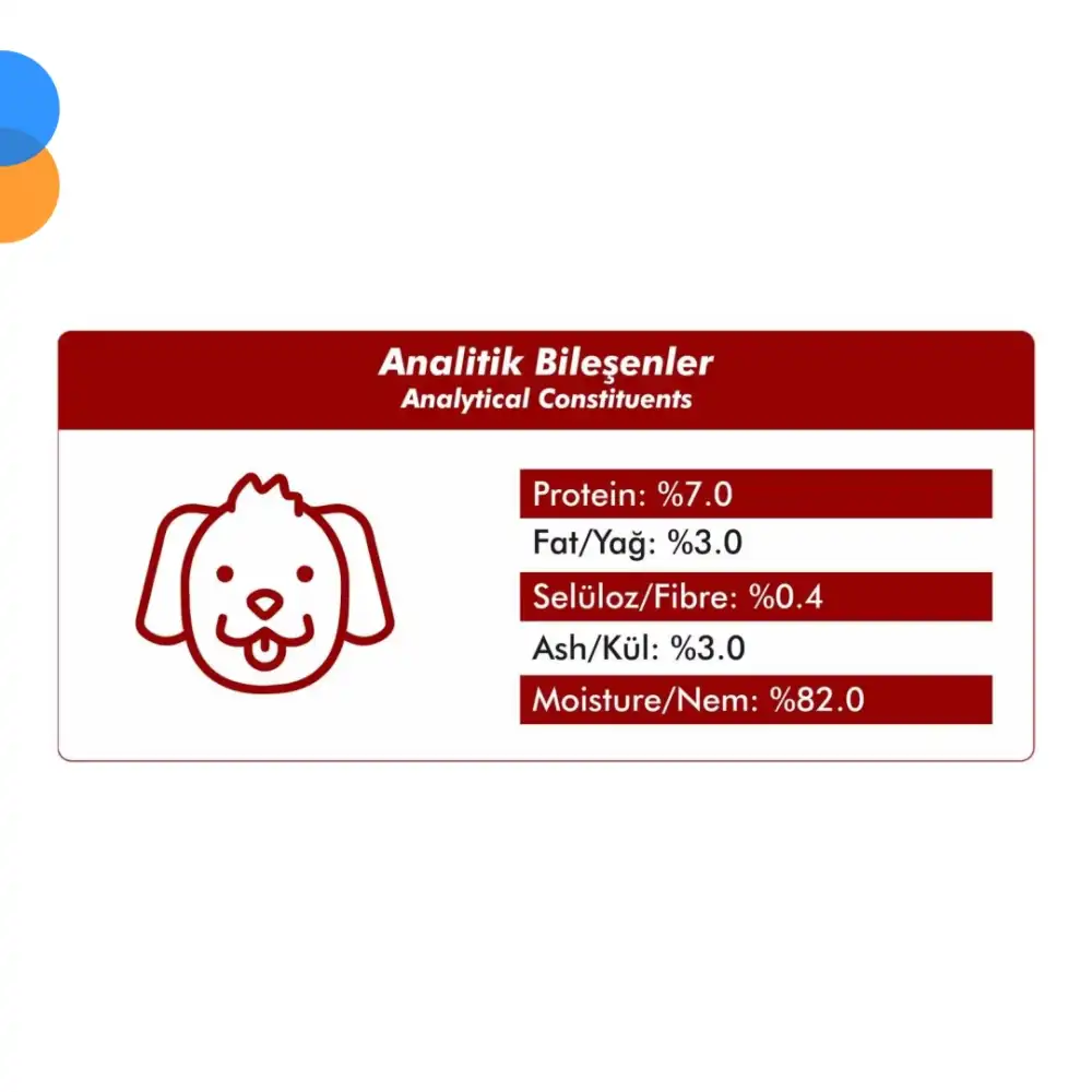 Foodline Biftekli Yetişkin Köpek Konservesi 400 Gr x 6 Adet