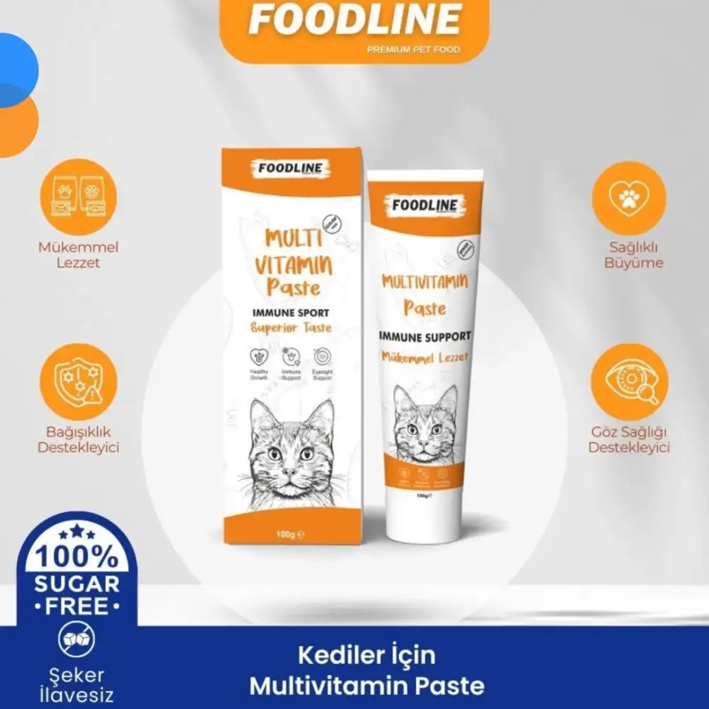 Foodline MultiVitamin Malt Macun 100gr | Bağışıklık Sistemini Destekleyici