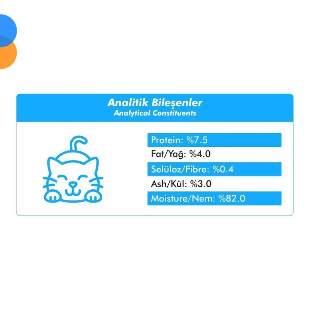 Foodline Somonlu Parça Etli Yetişkin Kedi Konserve 400gr x 6 Adet