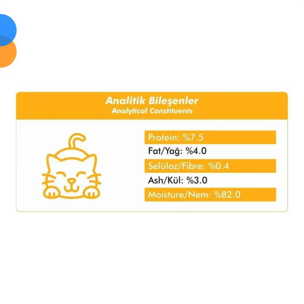 Foodline Tavuklu Parça Etli Yetişkin Kedi Konserve 400gr x 6 Adet